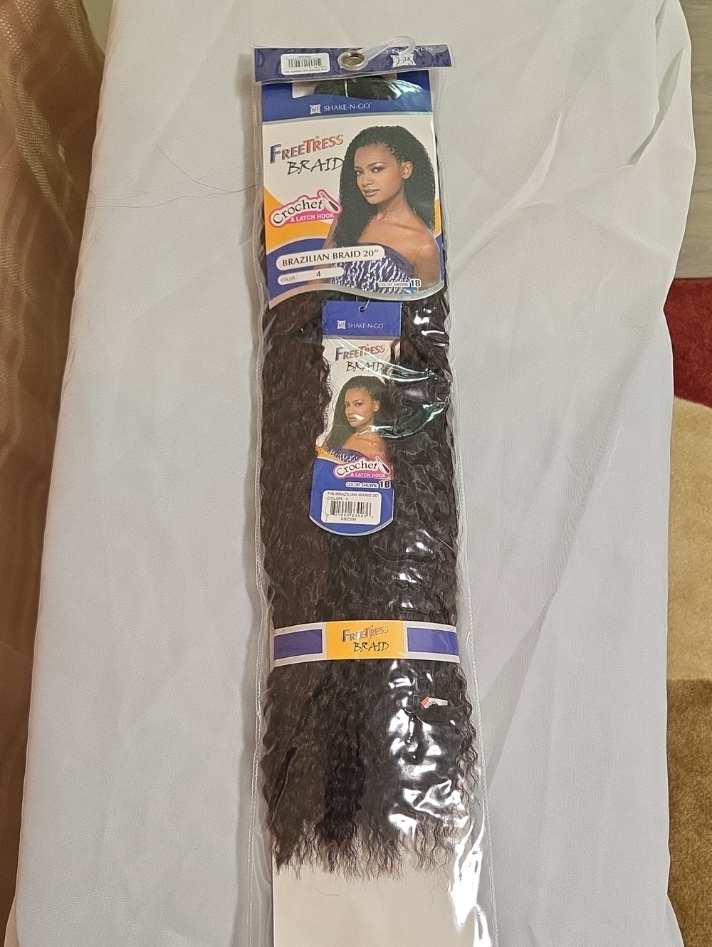Freetress Brazilian Braid Crochet Hair Color 4 Brown